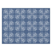 Barockes Blumen-Retro-Muster Tischdecke (Vorderseite (Horizontal))