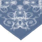 Barockes Blumen-Retro-Muster Tischdecke (Schrägansicht)