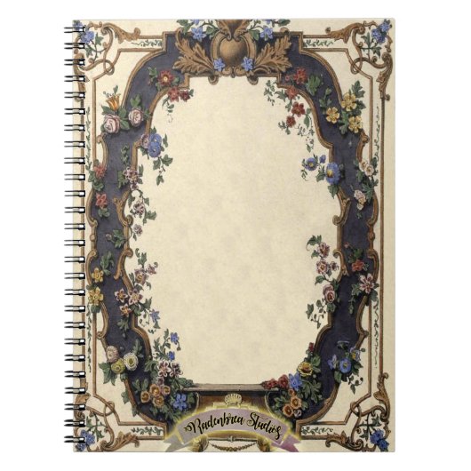 Barockes Foto-Buch Notizblock (Vorderseite)