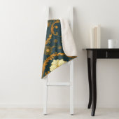 "Barockes Ornament-Muster in Gold und Schwarz" Dec Sherpadecke (Beispiel)