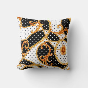 Barockes Ornamentmuster  Kissen