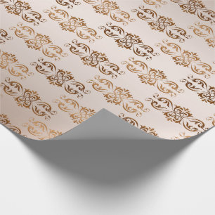 Barockes Retro Muster Geschenkpapier