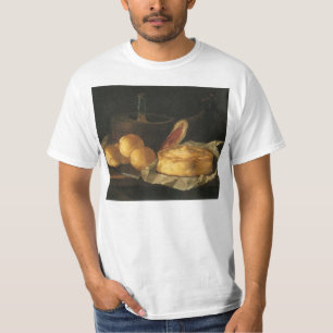 Barockes Stilleben mit Brot, Torte und Schinken T-Shirt