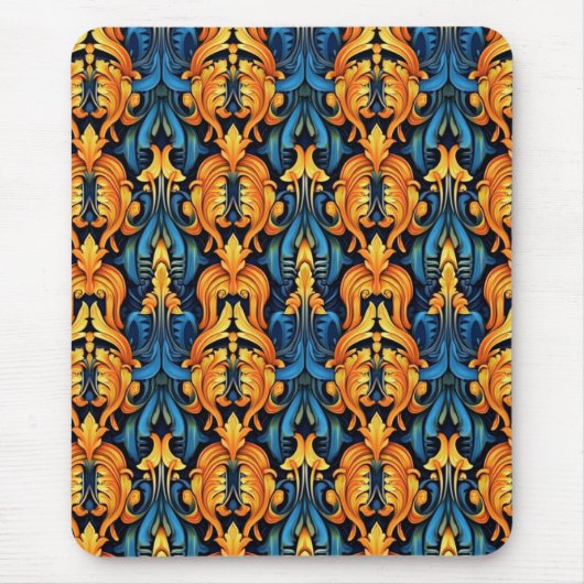 Barockfeuer und -eis mousepad (Vorne)