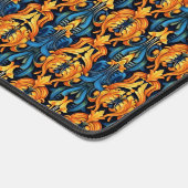 Barockfeuer und -eis schreibtischunterlage (Ecke)