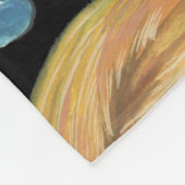 Barockfloral - Bouquet der Blume Fleecedecke (Ecke)