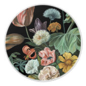 Barockfloral - Bouquet der Blume Keramikknauf (Vorderseite)