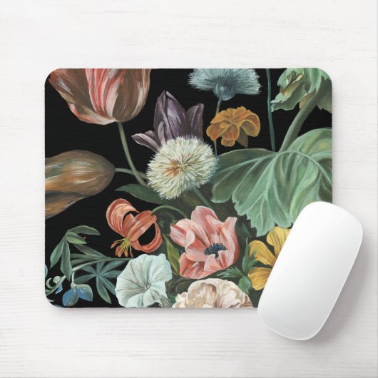Barockfloral - Bouquet der Blume Mousepad (Mit Mouse)