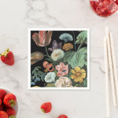 Barockfloral - Bouquet der Blume Serviette (Beispiel)