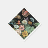 Barockfloral - Bouquet der Blume Serviette (Ecke)