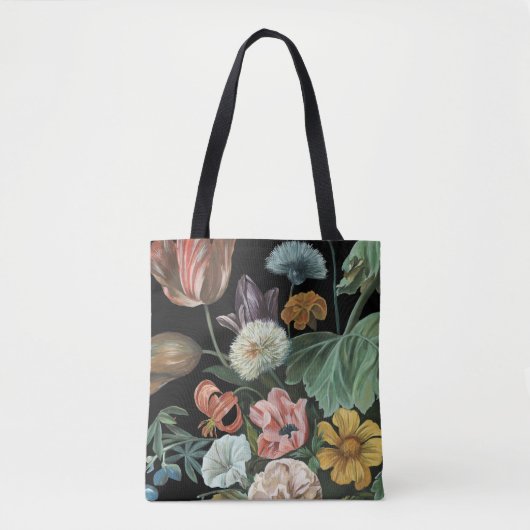 Barockfloral - Bouquet der Blume Tasche (Vorderseite)