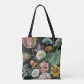 Barockfloral - Bouquet der Blume Tasche (Rückseite)