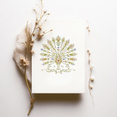 Barockflorale Hochzeitseinladung Einladung