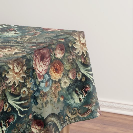 Barockgefahr - gotische Blume Tischdecke (Beispiel)