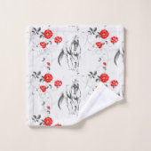 Barockhandtuch-Set Badhandtuch Set (Waschlappen)