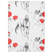 Barockhorn-Zwischenablage Klemmbrett (Rückseite)