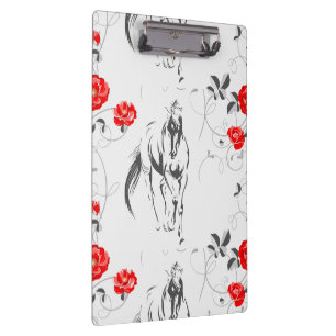 Barockhorn-Zwischenablage Klemmbrett