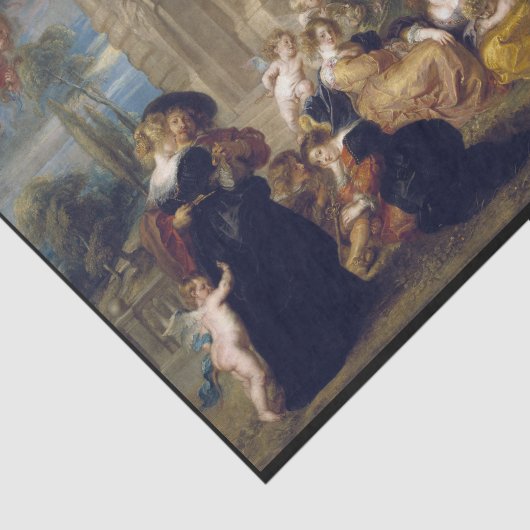 Barockkunstdecoupage Seidenpapier (Ausschnitt)