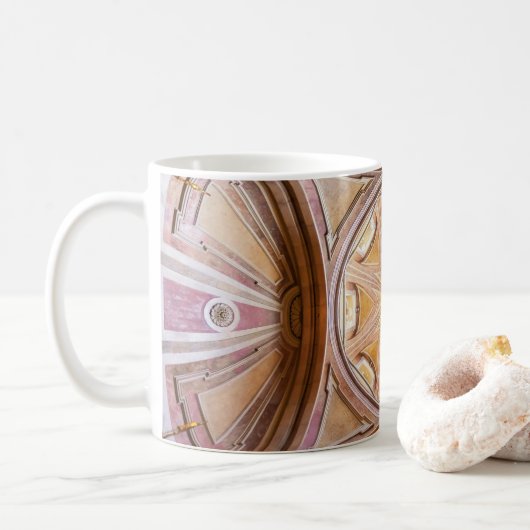 Barockkuppel der Kirche Santo Antonio de Lisboa Kaffeetasse (Mit Donut)