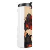 Barockmaple-Blätter Muster Thermosbecher (Nach links gedreht)