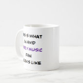 Barockmusikfan Kaffeetasse (Vorderseite Links)