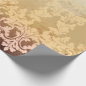Barockmuster Vintag Geschenkpapier (Ecke)