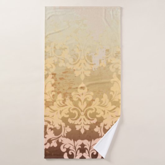 Barockmuster vintage badehandtuch (Badehandtuch)