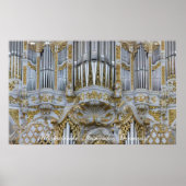 Barockorgel-Poster Poster (Vorne)