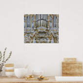 Barockorgel-Poster Poster (Küche)