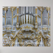 Barockorgel-Poster Poster (Vorne)