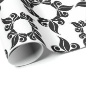 Barockpapier Geschenkpapier (Rolleneckpunkt)