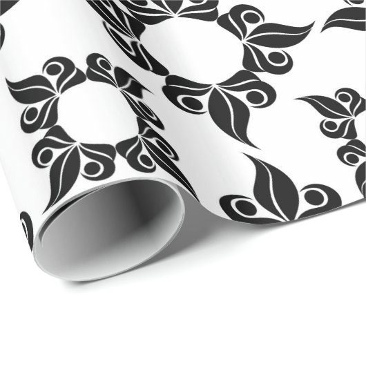 Barockpapier Geschenkpapier (Rolleneckpunkt)