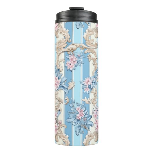 Barockpastellfarben Thermosbecher (Vorderseite)