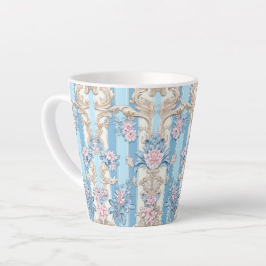 Barockpastellmuster Milchtasse (Linke Ecke)