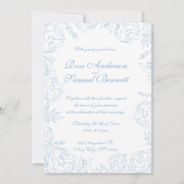 Barockrahmen - Einladung zur Hochzeit