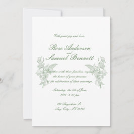 Barockrahmen - Einladung zur Hochzeit