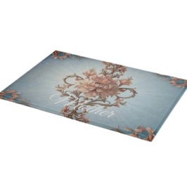 Barockrose  schneidebrett