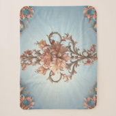 Barockrose sherpadecke (Vorderseite)