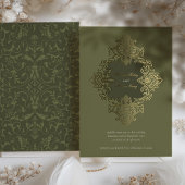 Barockschmuck Folieneinladung