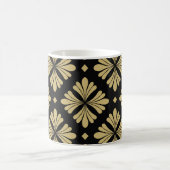Barockschmuck, Vintages Blumenmuster. Kaffeetasse (Mittel)