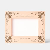 Barockschmuck zum Hochzeitstil Geätzte Rahmen (Vorderseite)