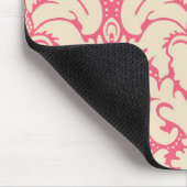 Barockstil-Damaskushintergrund 2 Mousepad (Ecke)