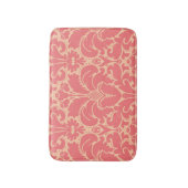 Barockstil-Damast-Hintergrund Badematte (Vorderseite Vertikal)