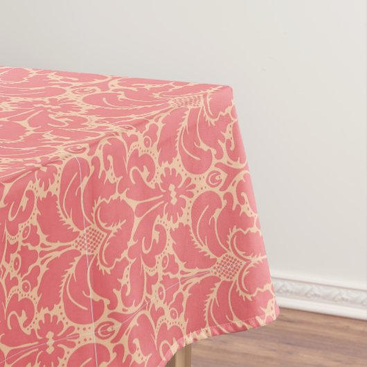 Barockstil-Damast-Hintergrund Tischdecke (Beispiel)