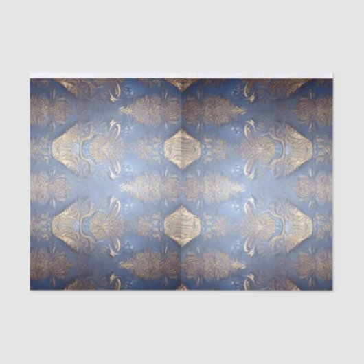 Barockstil-Decoupage, Kunsthandwerk oder Geschenkp Seidenpapier (Vorderseite)