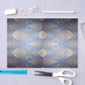 Barockstil-Decoupage, Kunsthandwerk oder Geschenkp Seidenpapier (Handwerk)