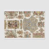 Barockstil-Dekopapier Seidenpapier (Vorderseite)