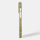 Barockstil grunge Textur. Case-Mate iPhone Hülle (Rückseite / Links)