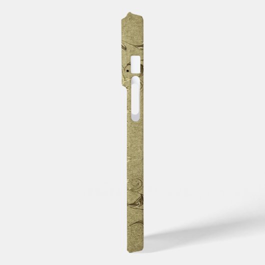 Barockstil grunge Textur. Case-Mate iPhone Hülle (Rückseite / Links)