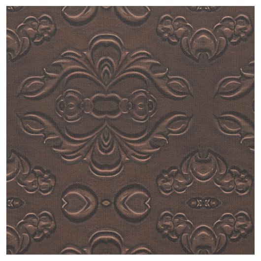 Barockstil Imitate Ledermuster Stoff (Nahaufnahme)